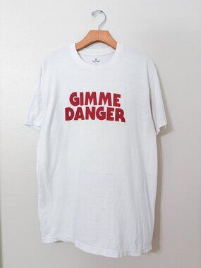 Iggy Pop "Gimme Danger" White T-Shirt